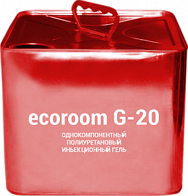 Гидроизоляция инъекционная полиуретановый гель ecoroom G-20
