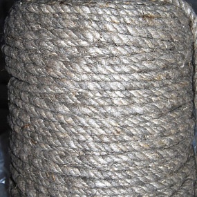 Веревка льняная (диам. 6-24 мм.)
